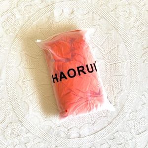 NWT Bright Orange Table Cover